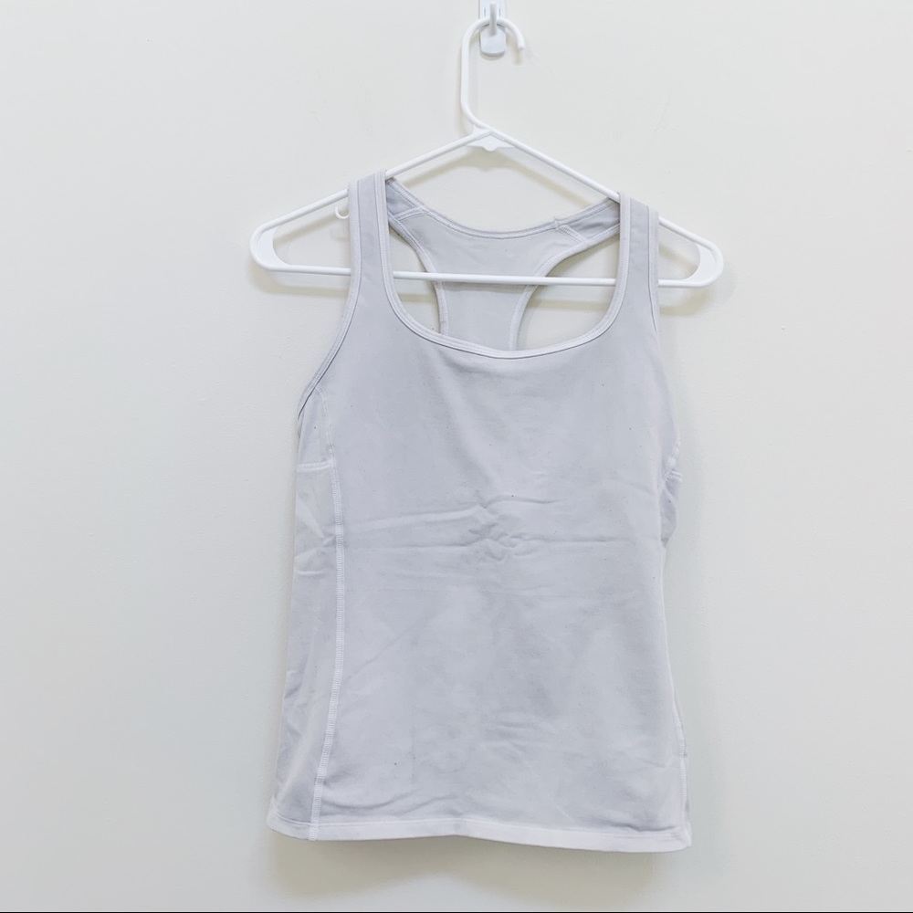 ☀️White GapBody Fit Athletic Tank Top